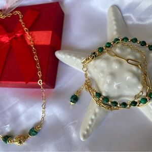 Handmade bracelet & necklace set